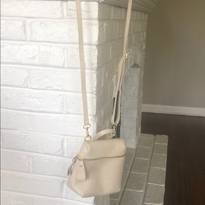 Real leather crossbody bag / mini backpack!!